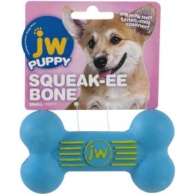 JW Pet Squeak-ee Bone Puppy Toy - Small