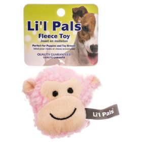 Lil Pals Fleece Monkey Dog Toy - 1 count