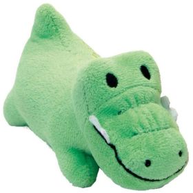 Li'l Pals Ultra Soft Plush Gator Squeaker Toy  (4.5"L)