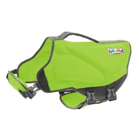 Outward Hound Dawson Swim Green Dog Life Jacket (Option 1: X-Large girth 33-44")