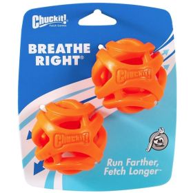 Chuckit Breathe Right Fetch Ball (Option 1: Medium 2 count)