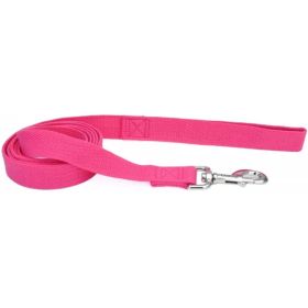 Coastal Pet New Earth Soy Dog Lead Fuchsia (Option 1: 6 feet x 5/8"W)