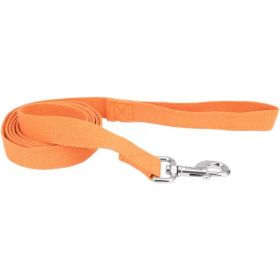 Coastal Pet New Earth Soy Dog Lead Pumpkin Orange (Option 1: 6 feet x 1"W)