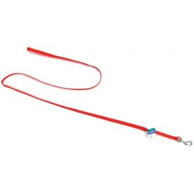 Coastal Pet Nylon Lead (Option 2: 4' Long x 3/8" Wide, Option 1: Red)