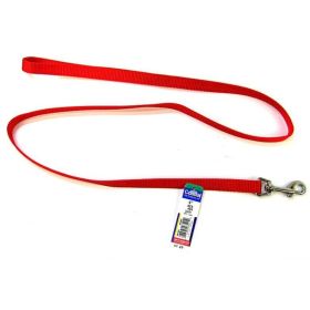 Coastal Pet Nylon Lead (Option 2: 4' Long x 5/8" Wide, Option 1: Red)