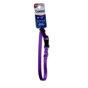 Tuff Collar Nylon Adjustable Collar (Option 2: 8"-12" Long x 3/8" Wide, Option 1: Purple)