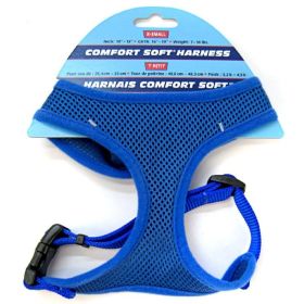 Coastal Pet Comfort Soft Adjustable Harness (Option 2: X Small 5/8" Width (Girth Size 16"-19"), Option 1: Blue)