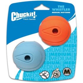 Chuckit The Whistler Chuck-It Ball (Option 2: 2.25" Diameter (2 count), Option 1: Medium Ball)