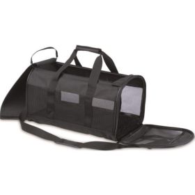 Petmate Soft Sided Kennel Cab Pet Carrier (Option 2: Large 20"L x 11.5"W x 12"H (Up to 15 lbs), Option 1: Black)