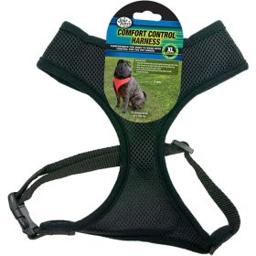 Four Paws Comfort Control Harness (Option 2: X-Large For Dogs 20-29 lbs (20"-29" Chest & 15"-17" Neck), Option 1: Black)