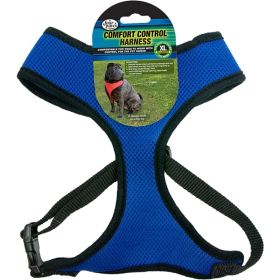 Four Paws Comfort Control Harness (Option 2: X-Large For Dogs 29-29 lbs (20"-29" Chest & 15"-17" Neck), Option 1: Blue)