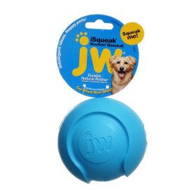 JW Pet iSqueak Bouncing Baseball Rubber Dog Toy (Option 2: 4" Diameter, Option 1: Large)