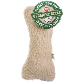 Spot Vermont Style Fleecy Bone Shaped Dog Toy (Option 1: 9" Long)