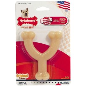 Nylabone Dura Chew Wishbone (Option 2: Regular For Dogs up to 50 lbs, Option 1: Original Flavor)