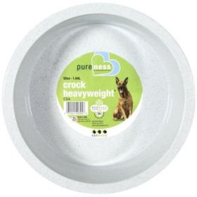 Van Ness Crock Heavyweight Dish (Option 2: 8.5" Diameter (52 oz), Option 1: Large)