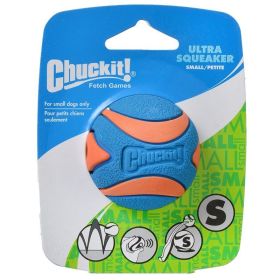 Chuckit Ultra Squeaker Ball Dog Toy (Option 1: Small (2" Diameter))