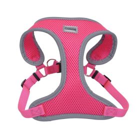 Coastal Pet Comfort Soft Reflective Wrap Adjustable Dog Harness (Option 2: X-Small 16-19" Girth (5/8" Straps), Option 1: Neon Pink)