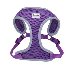 Coastal Pet Comfort Soft Reflective Wrap Adjustable Dog Harness (Option 2: X-Small 16-19" Girth (5/8" Straps), Option 1: Purple)