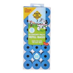 Bags on Board Waste Pick Up Refill Bags (Option 2: 315 Bags, Option 1: Blue)