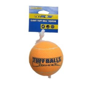 Petsport USA Tuff Ball Squeak Dog Toy (Option 1: Giant)