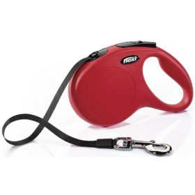 Flexi Classic Red Retractable Dog Leash (Option 1: Medium 16' Long)