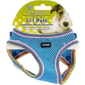 Li'l Pals Comfort Mesh Harness Blue Lagoon (Option 1: Small (Neck)