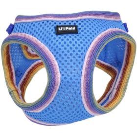 Li'l Pals Comfort Mesh Harness Blue Lagoon (Option 1: X-Small (Neck)