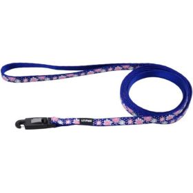 Li'L Pals Reflective Leash (Option 2: 6'L x 3/8"W, Option 1: Flowers with Dots)