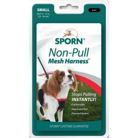 Sporn Non Pull Mesh Harness for Dogs (Option 2: Small, Option 1: Black)