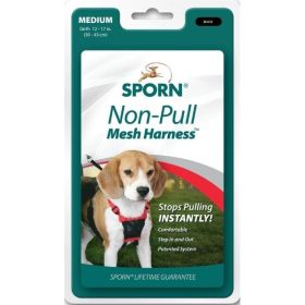 Sporn Non Pull Mesh Harness for Dogs (Option 2: Medium, Option 1: Black)