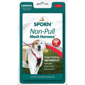 Sporn Non Pull Mesh Harness for Dogs (Option 2: Large/ X-Large, Option 1: Black)