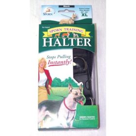 Sporn Original Training Halter for Dogs (Option 2: X-Large, Option 1: Black)